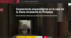 Desktop Screenshot of dianaarcaizante.com